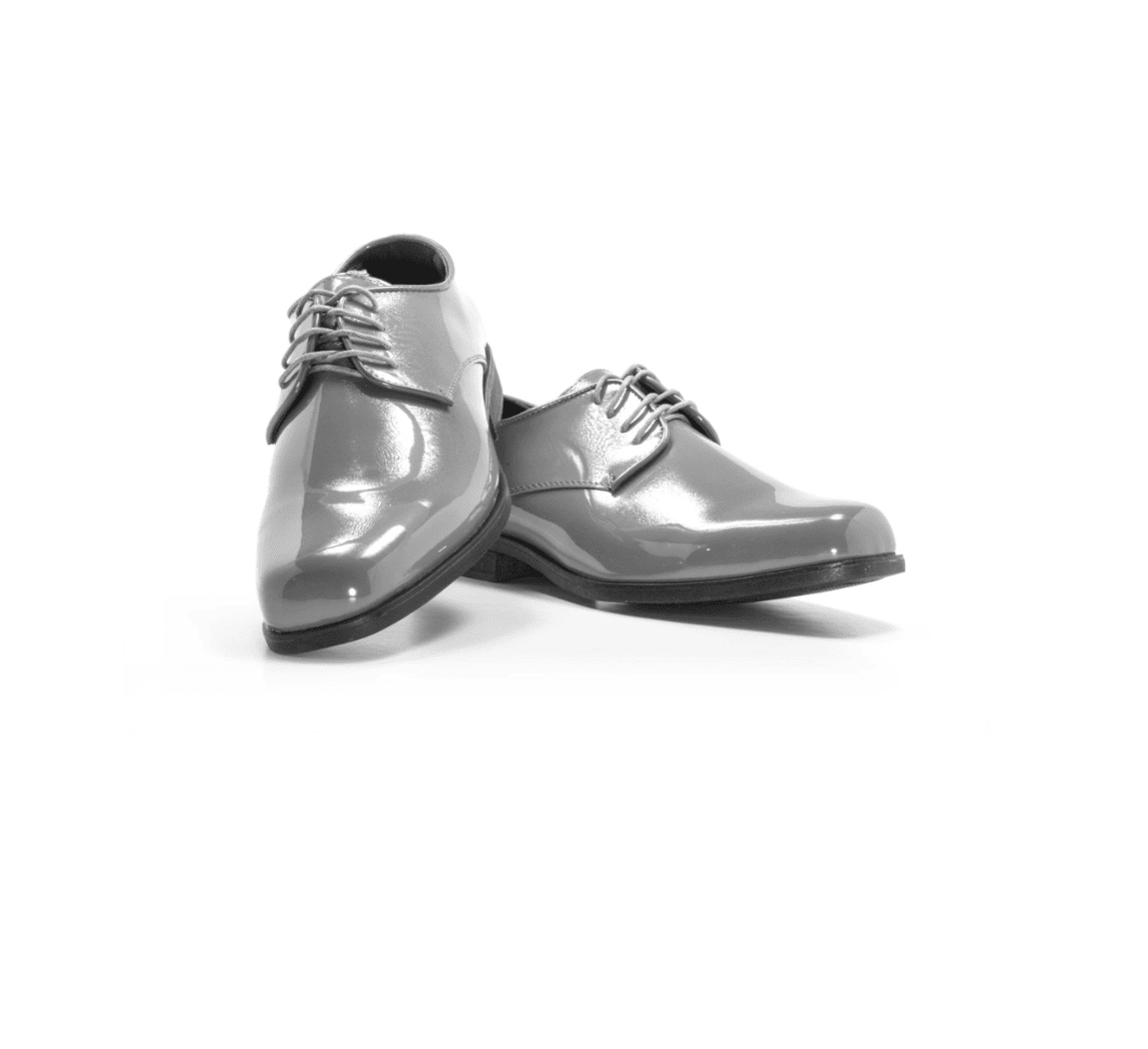 Revolution Grey Gloss Tuxedo Shoe TuxKit