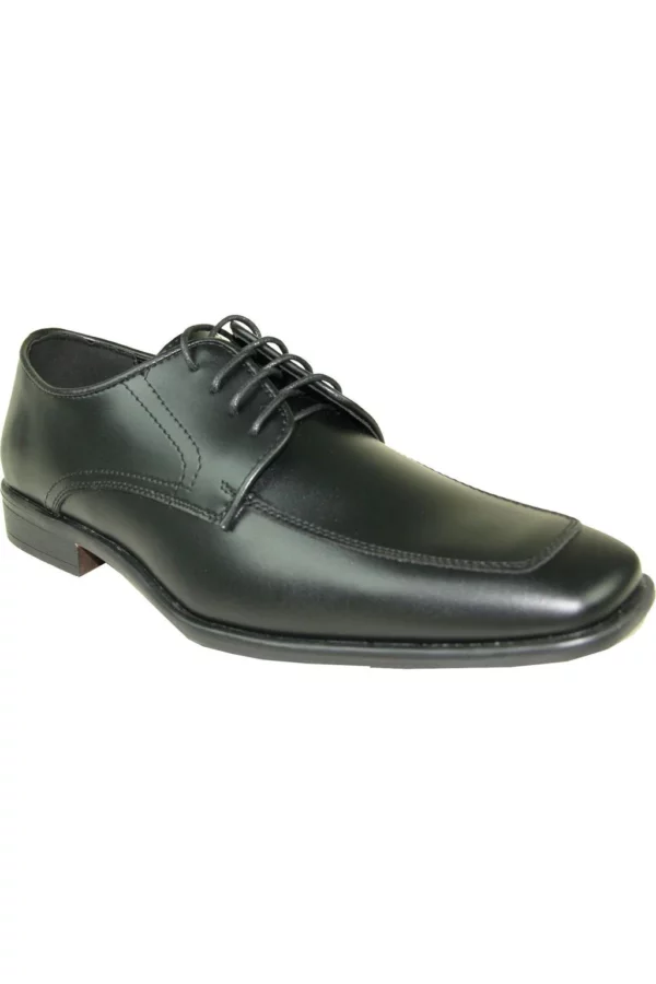 black matte formal shoe