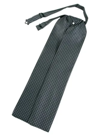 Asphalt Venetian Ascot
