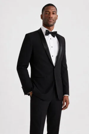 Black Shawl Tuxedo angle 1
