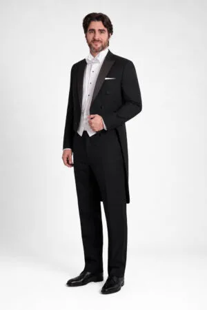 Black Peak Tail Coat angle 1