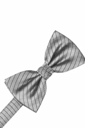 Silver Palermo Bowtie