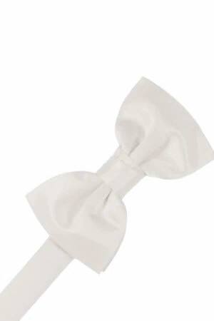 Angel Pink Solid Satin Bowtie