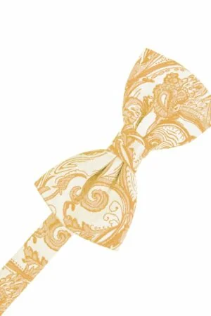Apricot Tapestry Bowtie