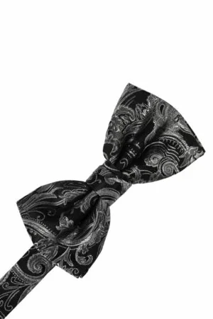 Silver Tapestry Bowtie