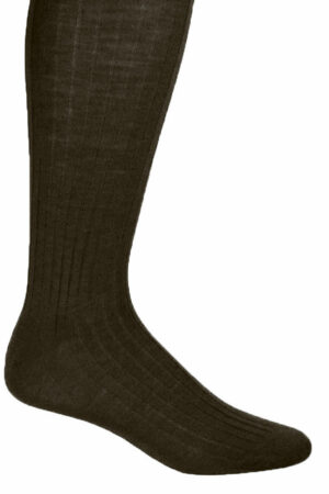 A brown dress sock from TuxKit