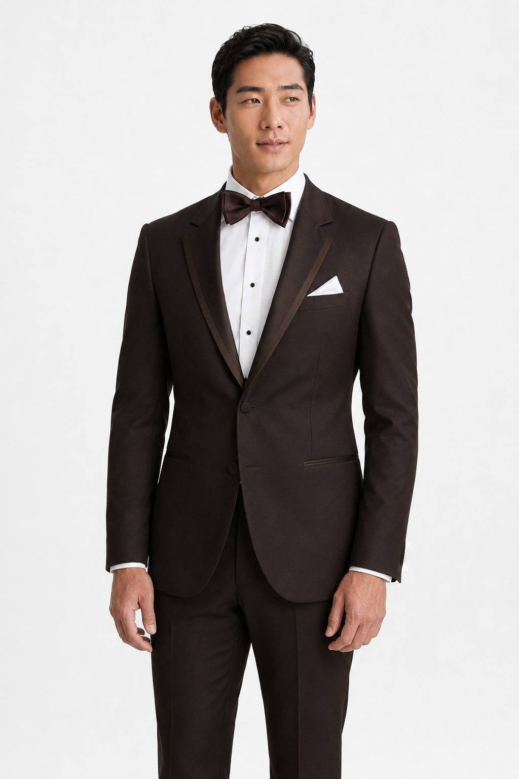Chocolate Edge Tuxedo angle 5 | TuxKit Chocolate Edge Tuxedo angle 5