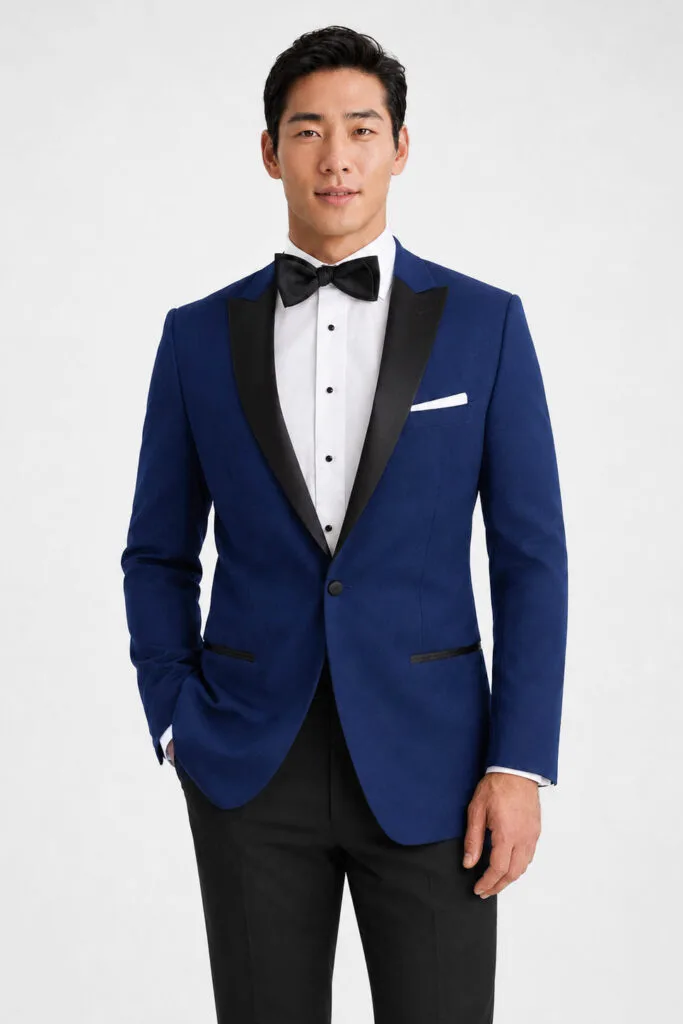 Cobalt Blue Tuxedo angle 1