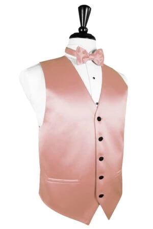Coral Vitro Satin Vest
