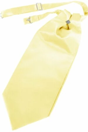 Canary Solid Satin Cravat