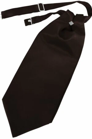 Truffle Solid Satin Cravat
