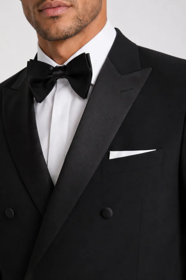 Black Double-Breasted Tuxedo angle 3