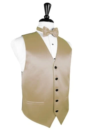 Golden Vitro Satin Vest