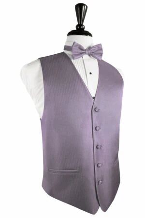 Heather Herringbone Vest