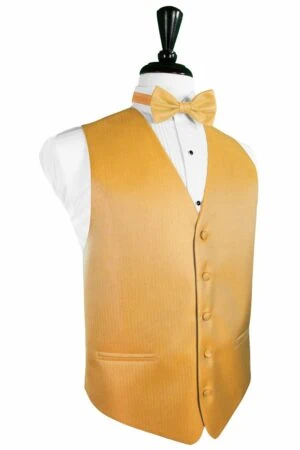 Mandarin Herringbone Vest