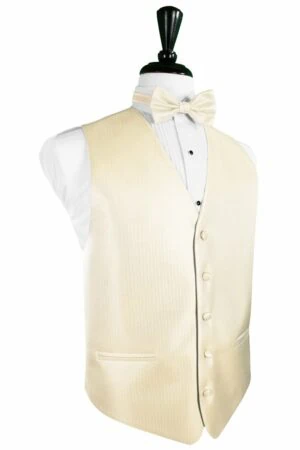 Sand Herringbone Vest