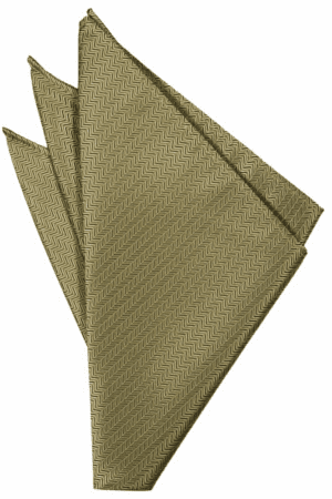 Bamboo Herringbone Pocket Square