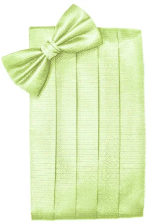 Kiwi Herringbone Cummerbund