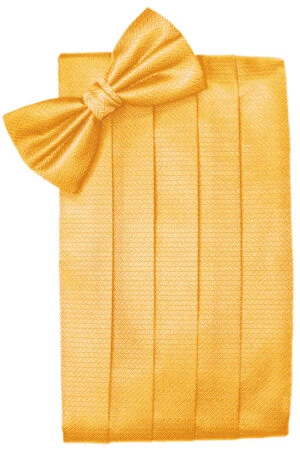 Mandarin Herringbone Cummerbund