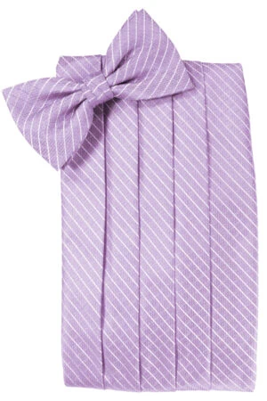 Lavender Palermo Cummerbund
