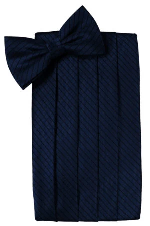Navy Palermo Cummerbund
