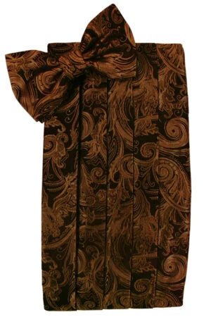 Cognac Tapestry Cummerbund