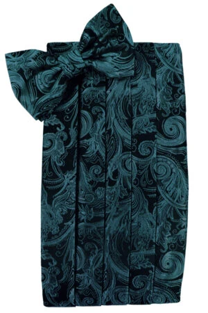Jade Tapestry Cummerbund