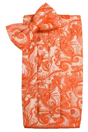 Persimmon Tapestry Cummerbund