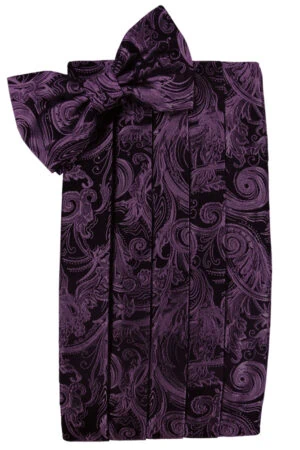 Wine Tapestry Cummerbund