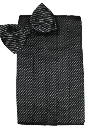 Asphalt Venetian Cummerbund