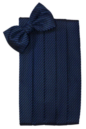 Navy Venetian Cummerbund