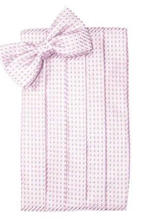 Pink Venetian Cummerbund