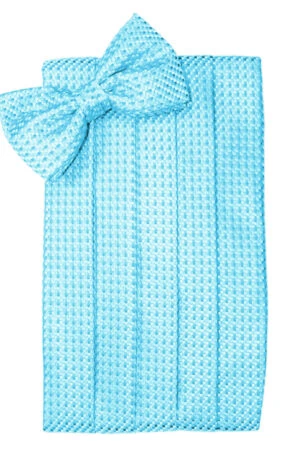 Turquoise Venetian Cummerbund