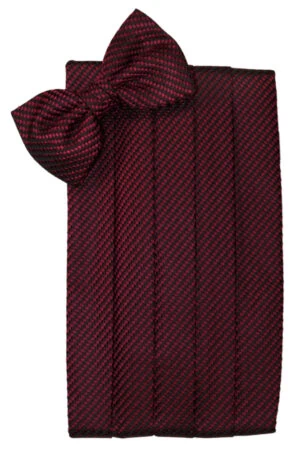 Wine Venetian Cummerbund