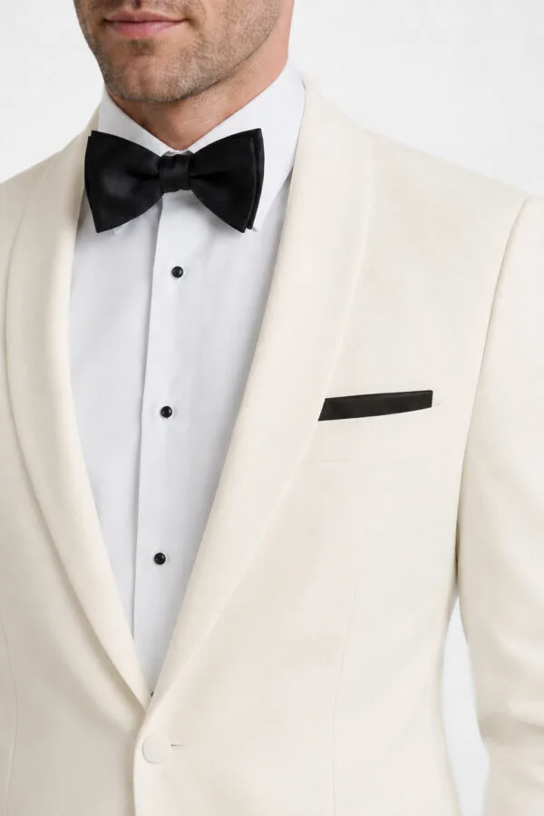 Ivory Dinner Jacket angle 3