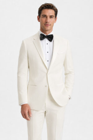Ivory Roma Tuxedo angle 1