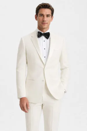 Ivory Roma Tuxedo angle 1