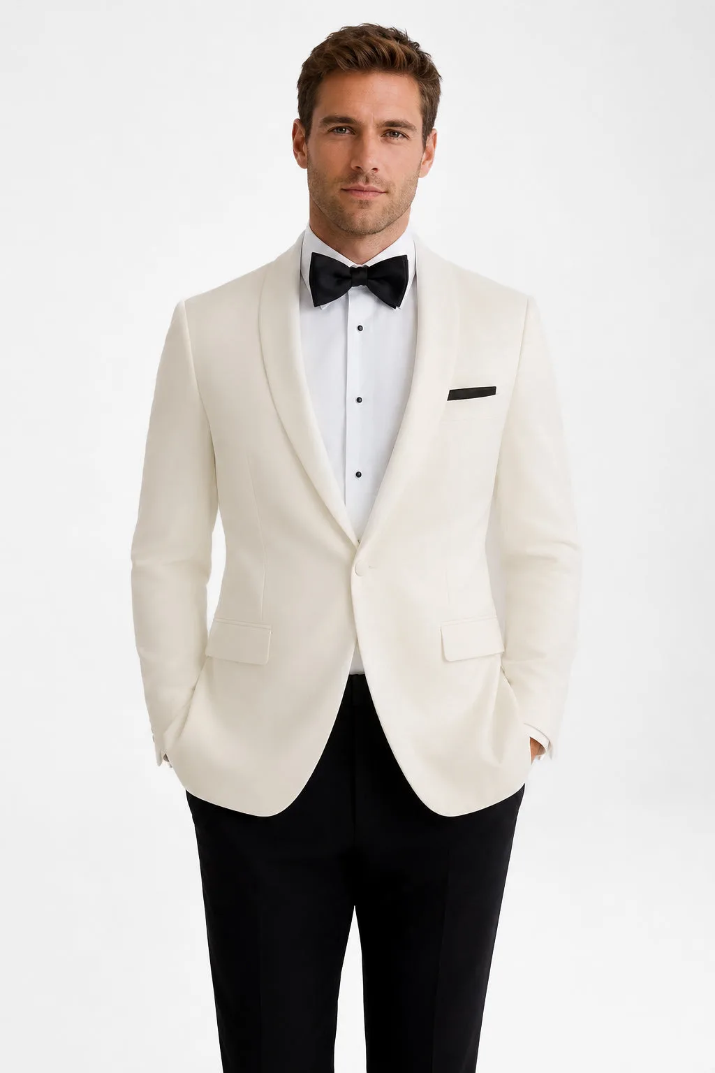 Ivory Dinner Jacket angle 1