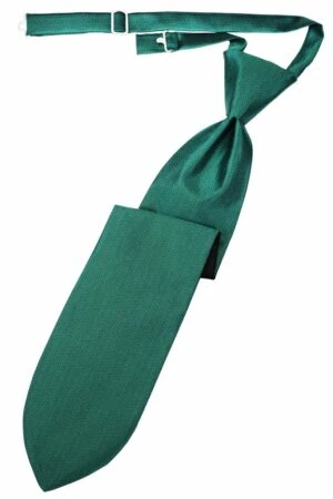 Aqua Herringbone Long Tie
