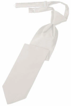 Angel Pink Solid Satin Long Tie
