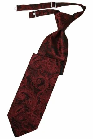 Apple Tapestry Long Tie