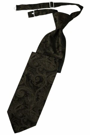 Truffle Tapestry Long Tie