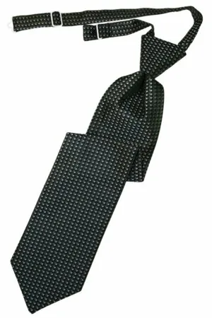 Asphalt Venetian Long Tie