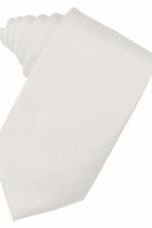 Angel Pink Solid Satin Suit Tie