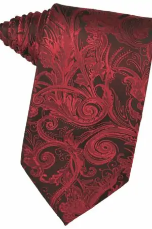 Apple Tapestry Suit Tie