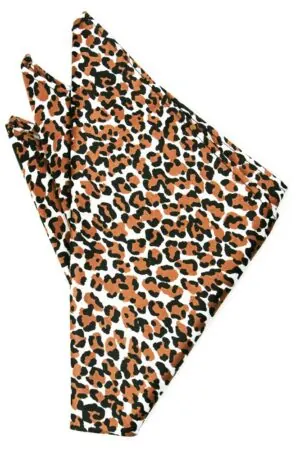 Leopard Print Pocket Square