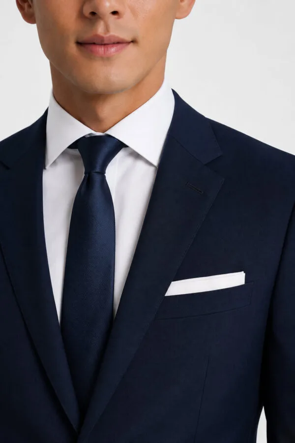 Navy Blue Suit angle 3
