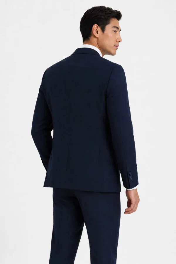 Navy Blue Suit angle 4