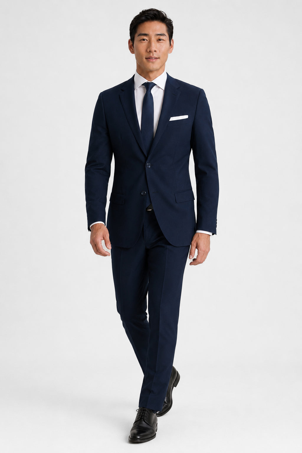 Navy Blue Suit angle 5 | TuxKit Navy Blue Suit angle 5