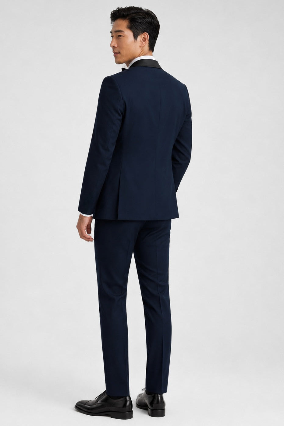 Navy Peak Tuxedo angle 4 | TuxKit Navy Peak Tuxedo angle 4